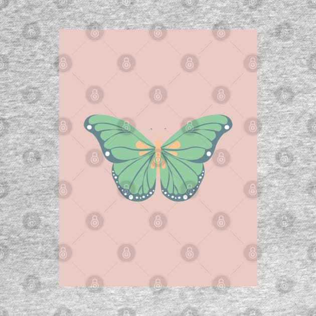 Green Butterfly by LindsayVaughn